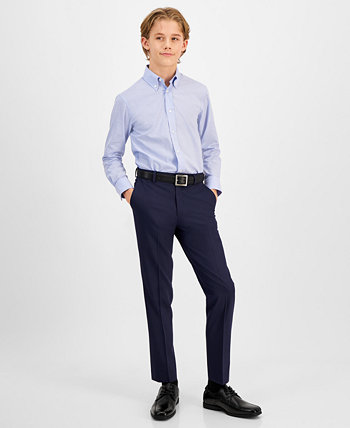 Классическая рубашка с длинными рукавами для больших мальчиков Brooks Brothers