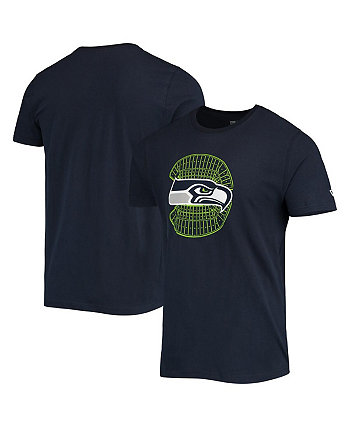 Мужская футболка College Navy Seattle Seahawks Stadium New Era