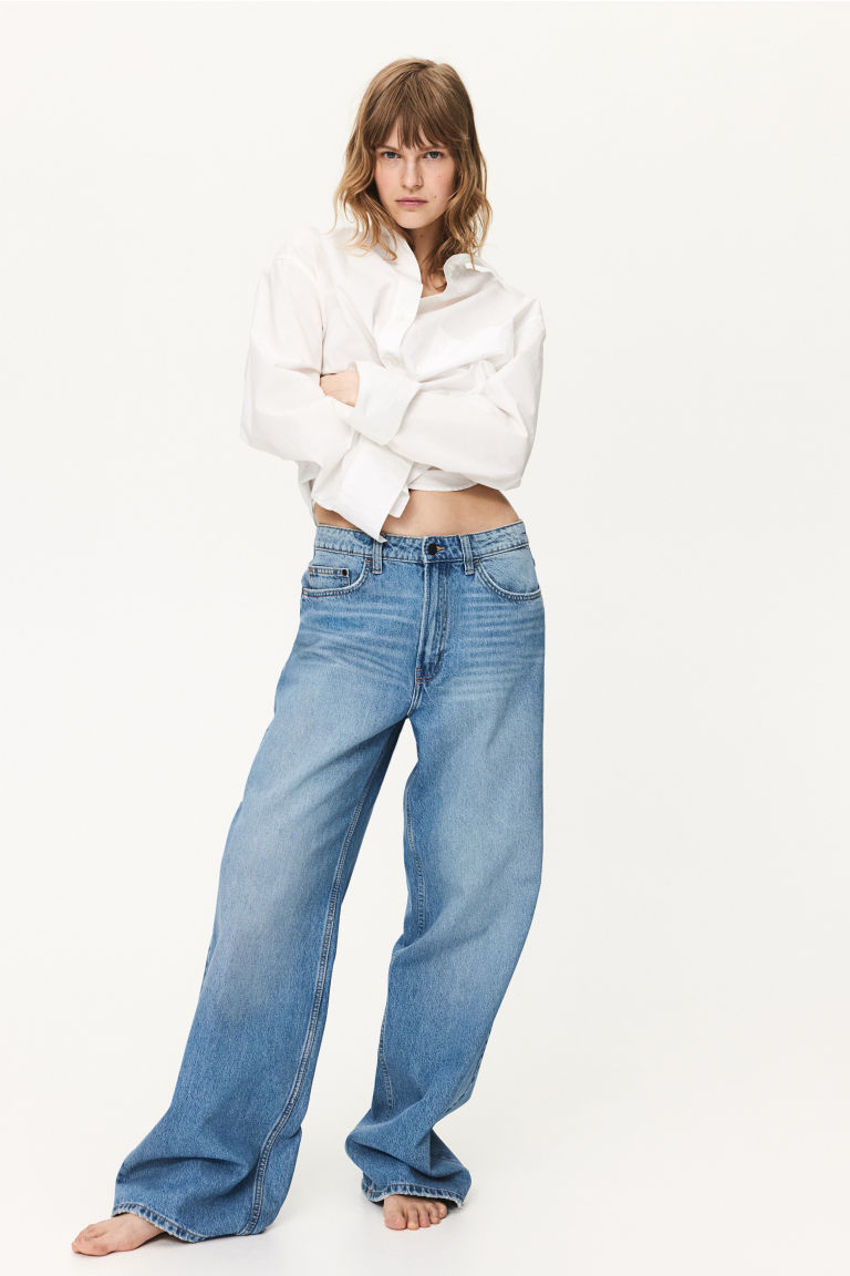Wide Ultra High Jeans H&M