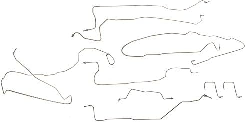 Dorman 919-118 Stainless Steel Brake Line Kit Compatible with Select Chevrolet / GMC Models (OE FIX) Dorman