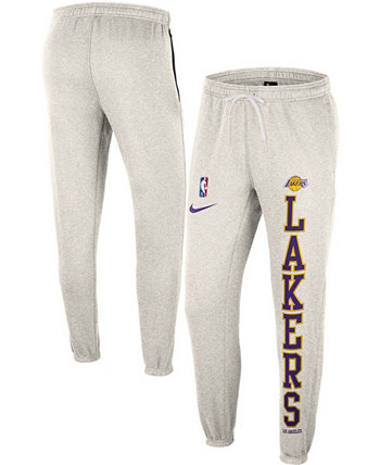 Купить Спортивные брюки Мужские флисовые брюки Courtside с юбилеем OatmealLos Angeles Lakers 75th Anniversary Nike, цвет - многоцветный, по цене 13590 рублей в интернет-магазине Usmall.ru