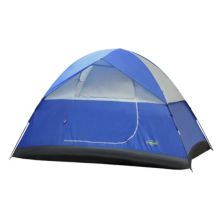 Трехместный купольный шатер Stansport Pine Creek (бело-голубой) Stansport