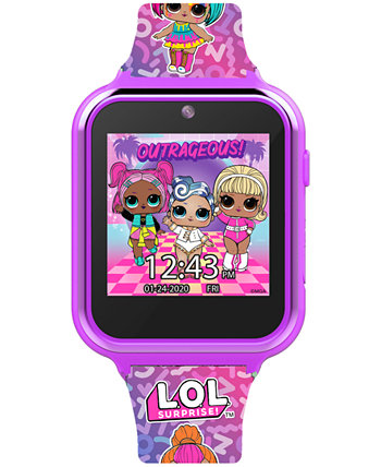 Детские умные часы LOL Surprise с розовым силиконовым ремешком, 46x41 мм ACCUTIME