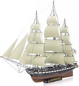 Metal Earth Premium Series USS Constitution 3D Metal Model Kit Fascinations Metal Earth