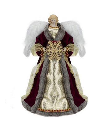 18-дюймовый ангел в платье для рождественской елки Northlight
