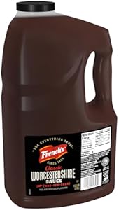 French's Worcestershire Sauce, 1 gal - One Gallon Container of Gluten-Free Worcestershire Sauce, Perfect as Meat Tenderizer, Marinades, Sauces and More French's