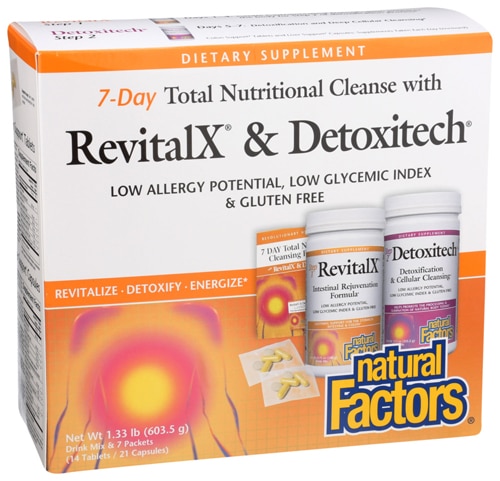 7 Day Total Nutritional Cleanse -- 1 Kit Natural Factors