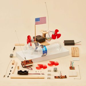 CreateKit RC Propeller Boat DIY Kit Unknown