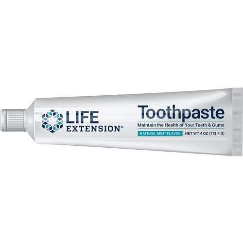 Зубная паста Натуральная мята -- 4 жидких унции Life Extension