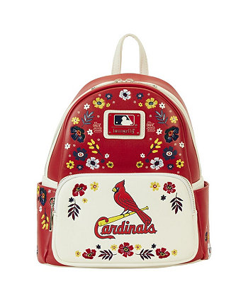 Men's and Women's St. Louis Cardinals Floral Mini Backpack Loungefly