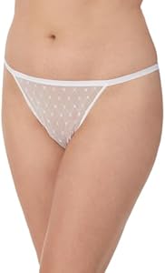 DKNY Women's Monogram Mesh String Bikini Panty DKNY