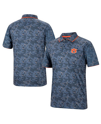 Рубашка поло мужская темно-синяя Auburn Tigers Speedman Colosseum