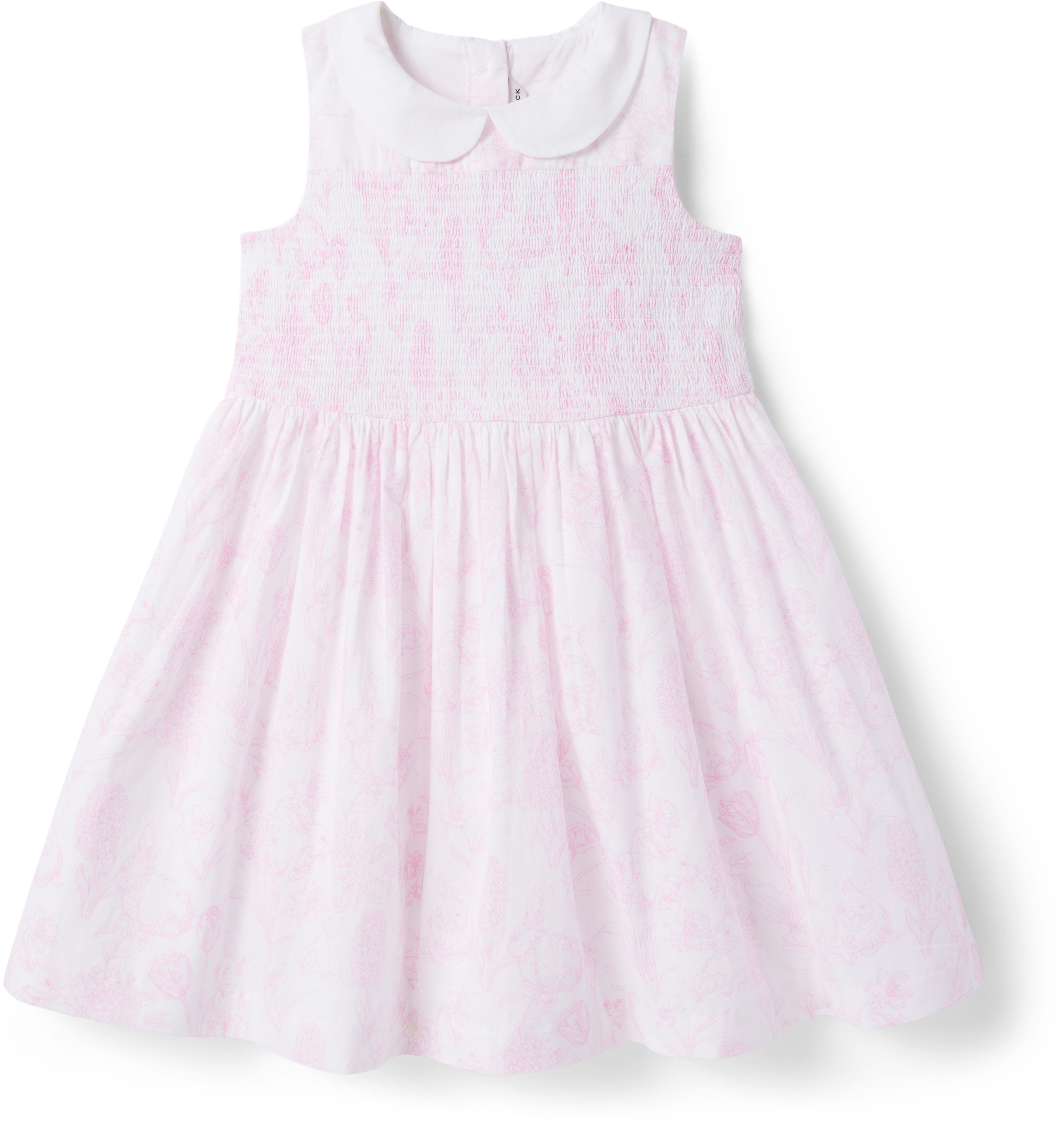 Collared Bunny Dress (Toddler/Little Kids/Big Kids) Janie and Jack