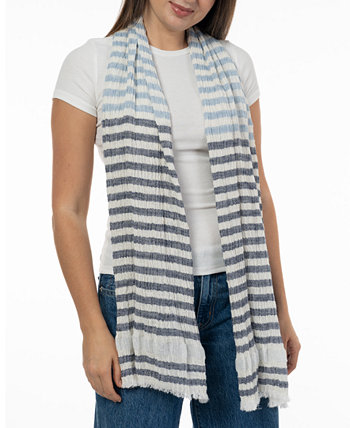 Женский полосатый шарф с бахромой, созданный для Macy's Style & Co