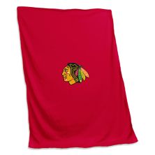 Logo Brands Chicago Blackhawks Sweatshirt Blanket NHL
