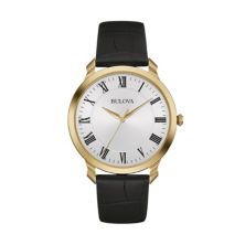 Мужские классические кожаные часы Bulova — 97A123 Bulova