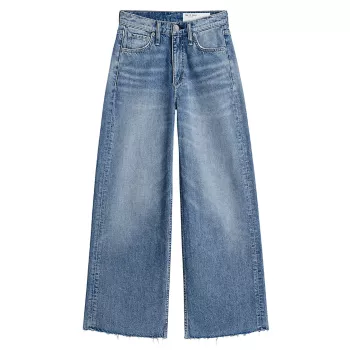 Укороченные широкие джинсы Andi Rag & Bone
