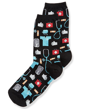 Женские носки с круглым вырезом для медицинских специалистов Hot Sox