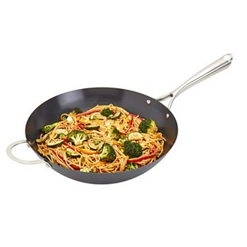 Infuse 14-in. Carbon Steel Open Wok with Assist Handle INFUSE