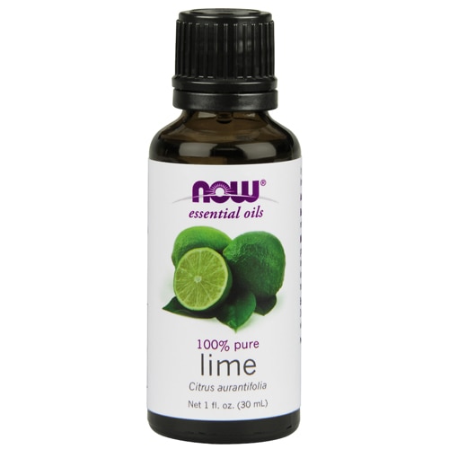 NOW Essential Oils Lime — 1 жидкая унция NOW Foods