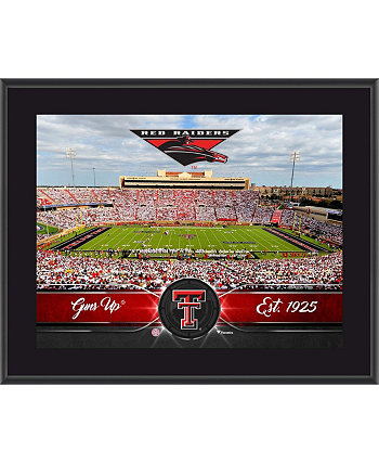 Сублимированная командная табличка Texas Tech Red Raiders размером 10,5 x 13 дюймов Fanatics Authentic