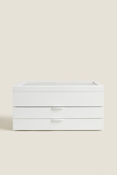 LACQUERED JEWELRY BOX WITH DRAWERS Zara Home