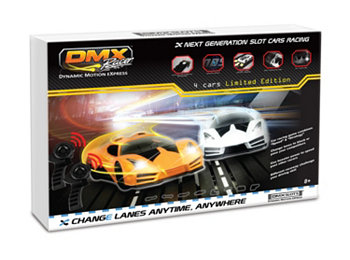 DMXSLOTS DMX Exclusive Revolution Pro Slot Car Racing Package PonyCycle