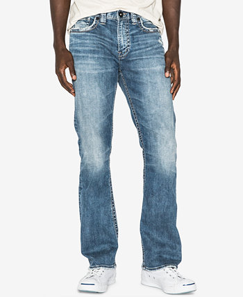 Мужские стрейч-джинсы Craig Easy Fit Bootcut Silver Jeans Co.