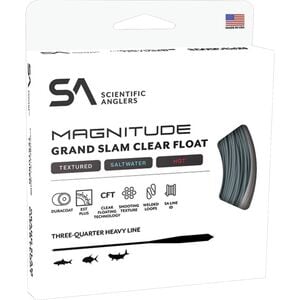 Magnitude Textured Grand Slam Full Clear Float Line Scientific Anglers