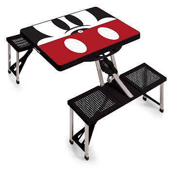 Портативный складной стол для пикника с сиденьями Oniva® by Disney's Mickey Mouse Disney