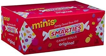 Карамельные рулеты Smarties, 900 г, без глютена и веганские, идеальный сладкий подарок с 1949 года Smarties