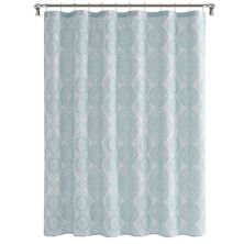 VCNY Home Carter Grey Damask Fabric Shower Curtain VCNY HOME