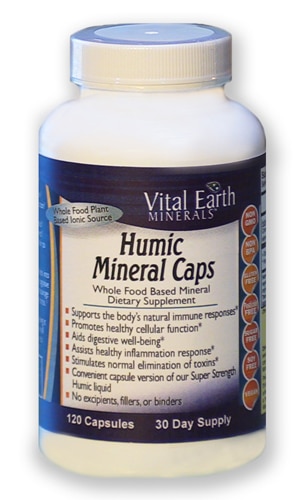 Гуминовые минералы - 120 капсул - Vital Earth Minerals Vital Earth Minerals