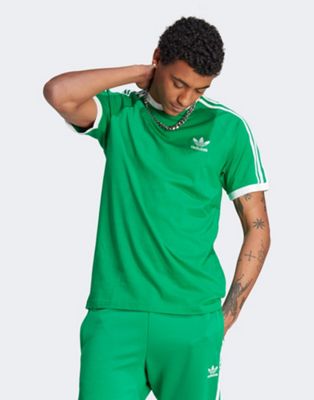 Зеленая футболка с круглым вырезом adidas Originals Adicolor Adidas