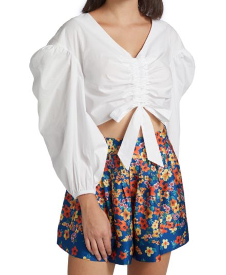 Блуза Laurel с объемными рукавами AMUR