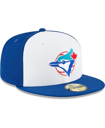 Men's White Toronto Blue Jays Cooperstown Collection Wool 59FIFTY Fitted Hat New Era
