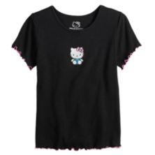 Футболка Hello Kitty с краями салата для девочек 7–16 лет Licensed Character