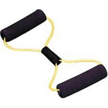 Cando 10-5581 Тренажер с галстуком-бабочкой на трубке для упражнений — 22 дюйма — желтый — X-Easy Cando