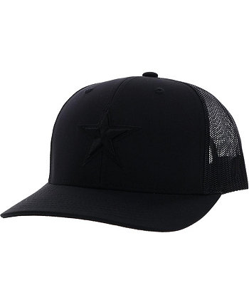 Черная мужская регулируемая шляпа Dallas Cowboys Star Trucker Hooey