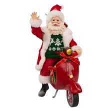 Kurt Adler Fabriché Santa on Scooter Décor Kurt Adler