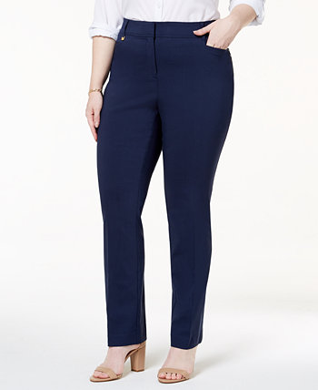 Пышные брюки большого и маленького размера с контролем живота, созданные для Macy's J&M Collection