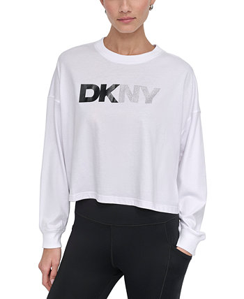 Женское Худи DKNY С Рисунком Из Страз DKNY