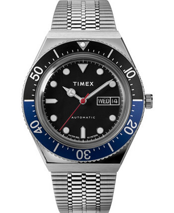 Мужские часы Lab Collab из нержавеющей стали серебристого цвета с браслетом 40 мм Timex Boutique