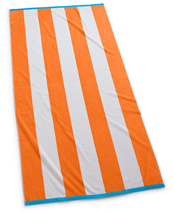 Пляжное полотенце Resort Cabana Stripe, созданное для Macy's Charter Club
