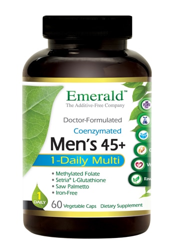 Emerald Labs One-A-Day Men's 45 plus 1-Dai Multi - 60 овощей Emerald Labs