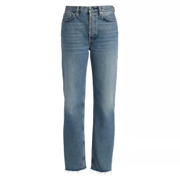 Классические прямые джинсы со средней посадкой Toteme