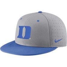 Мужская приталенная бейсболка Nike Grey Duke Blue Devils Aero True Baseball Performance Nike