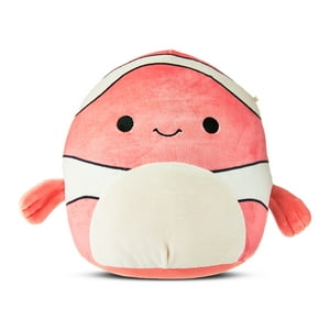 Squishmallows Official 8 inch Ricky the Orange And White Clownfish - Child's Ultra Soft Stuffed Plush Toy Squishmallows