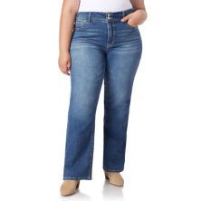 Брюки больших размеров WallFlower Insta Stretch Luscious Curvy Bling Bootcut Jeans WallFlower