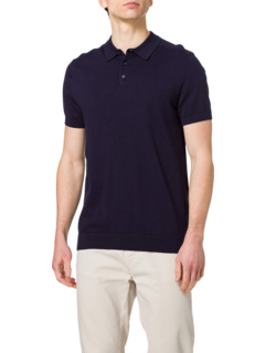 Трикотажная рубашка-поло с короткими рукавами Berg Selected Homme